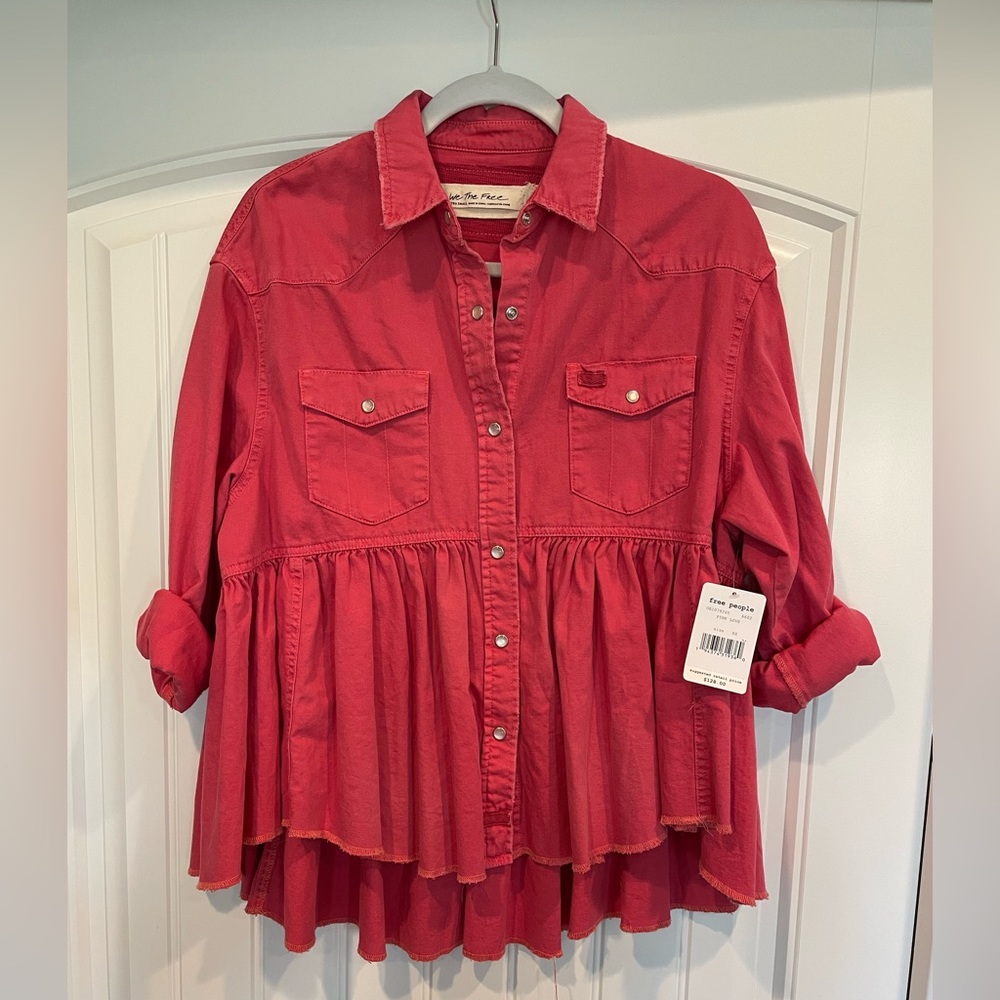 We the Free Dylan Babydoll Peplum